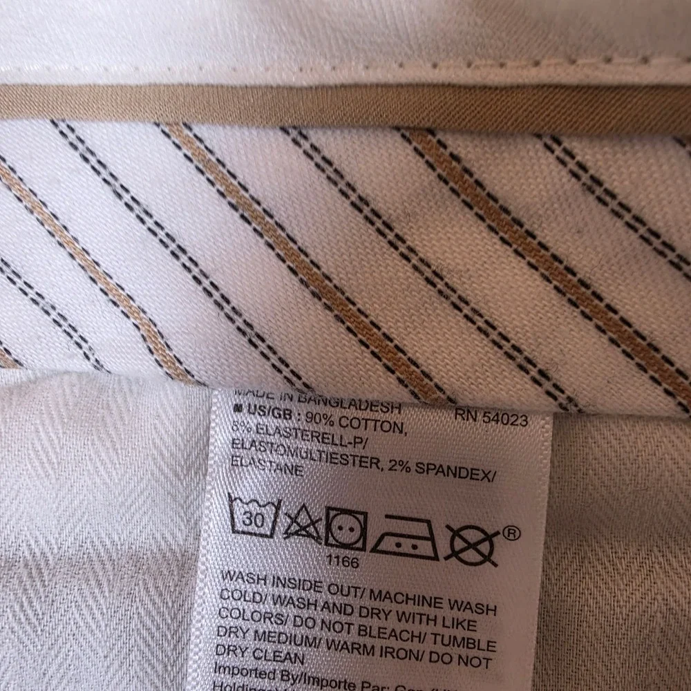 Banana Republic Aiden Chino Men 32/34 Urban Grey Rapid Movement Stretch Slim